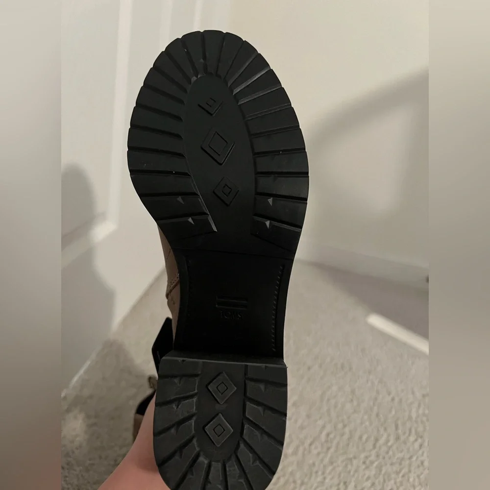 TOMS Marina Taupe Boots size 6.5 - Picture 6 of 7